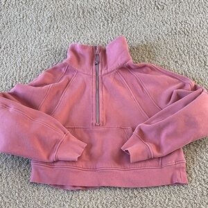 lululemon athletica Pink scuba Sweater